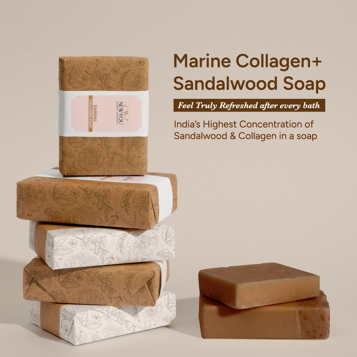 Brightening & Tightening Sandalwood Collagen Soap