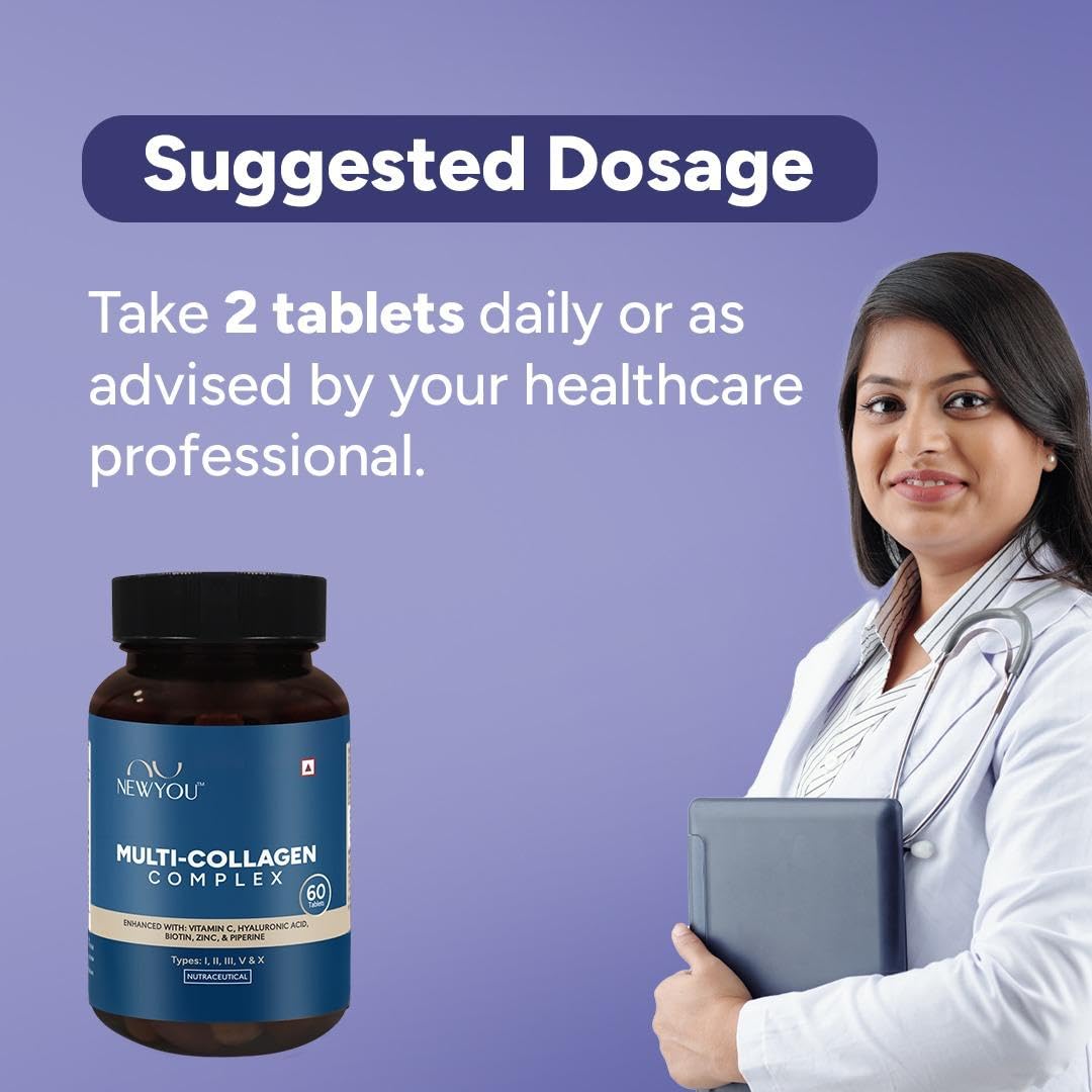 Multi Collagen Complex • 60 Tablets