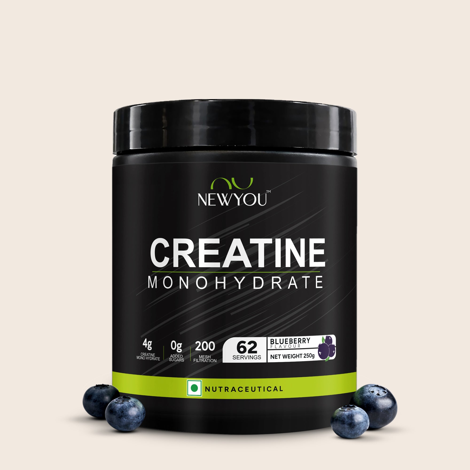 Creatine Monohydrate • Blueberry • 250g