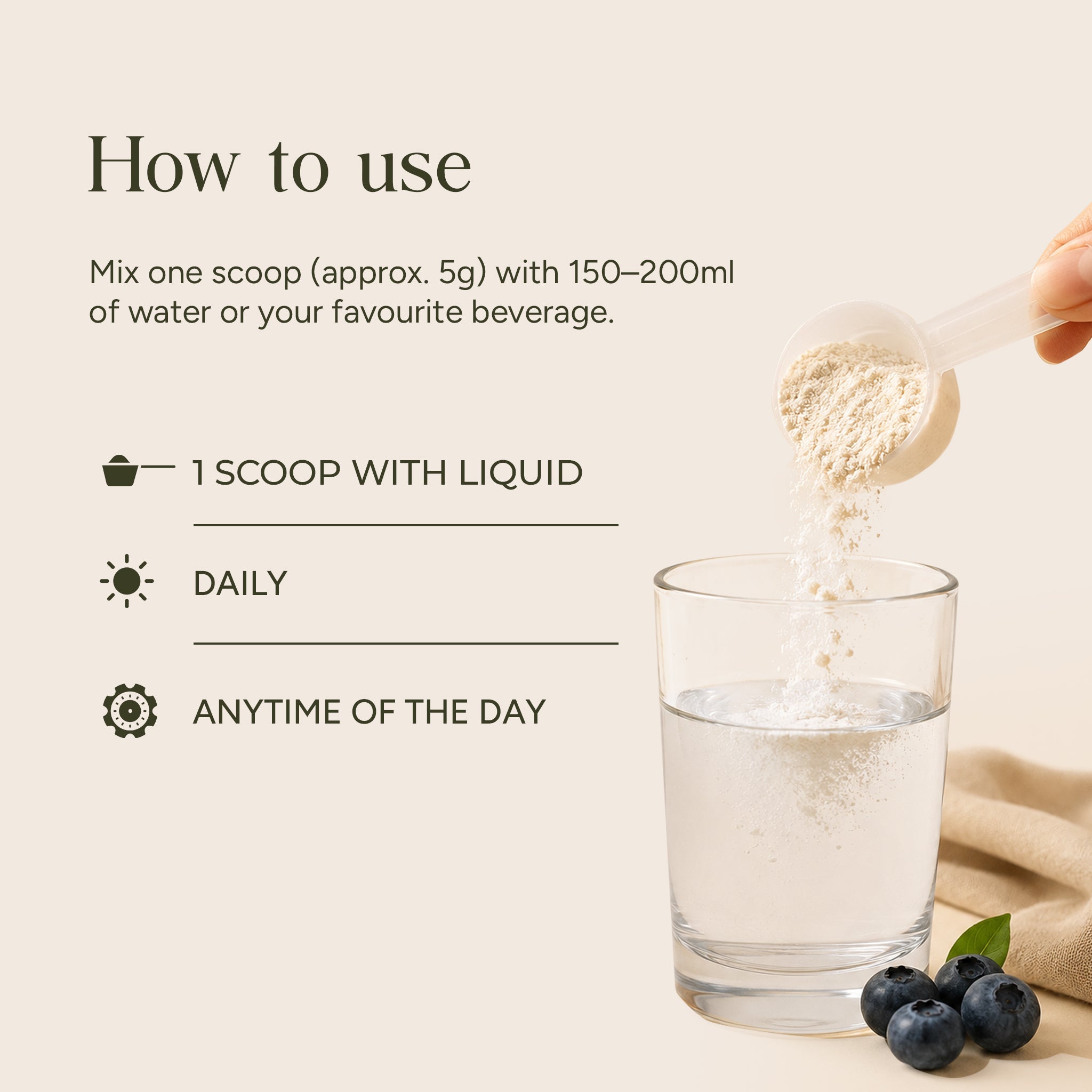 Collagen Glow • Blueberry • 500g