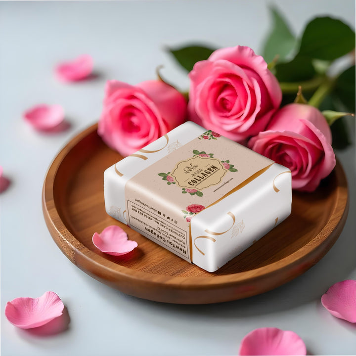 Brightening & Tightening Collagen Rose Soap