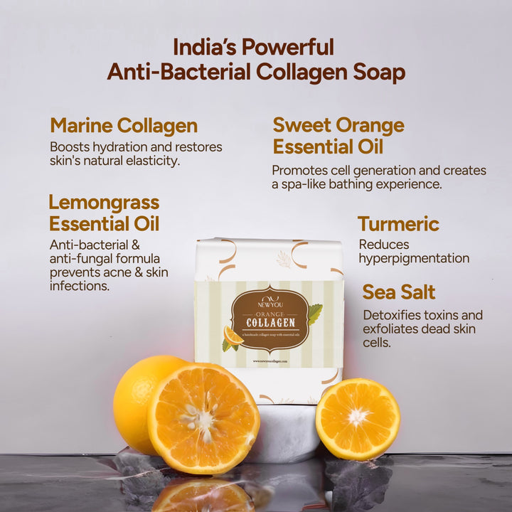 Brightening & Tightening Collagen Orange Soap