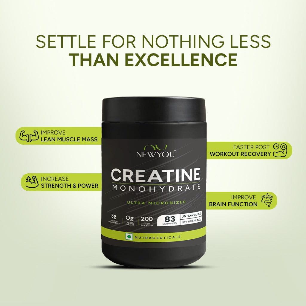 Creatine Monohydrate •Unflavored • 250g