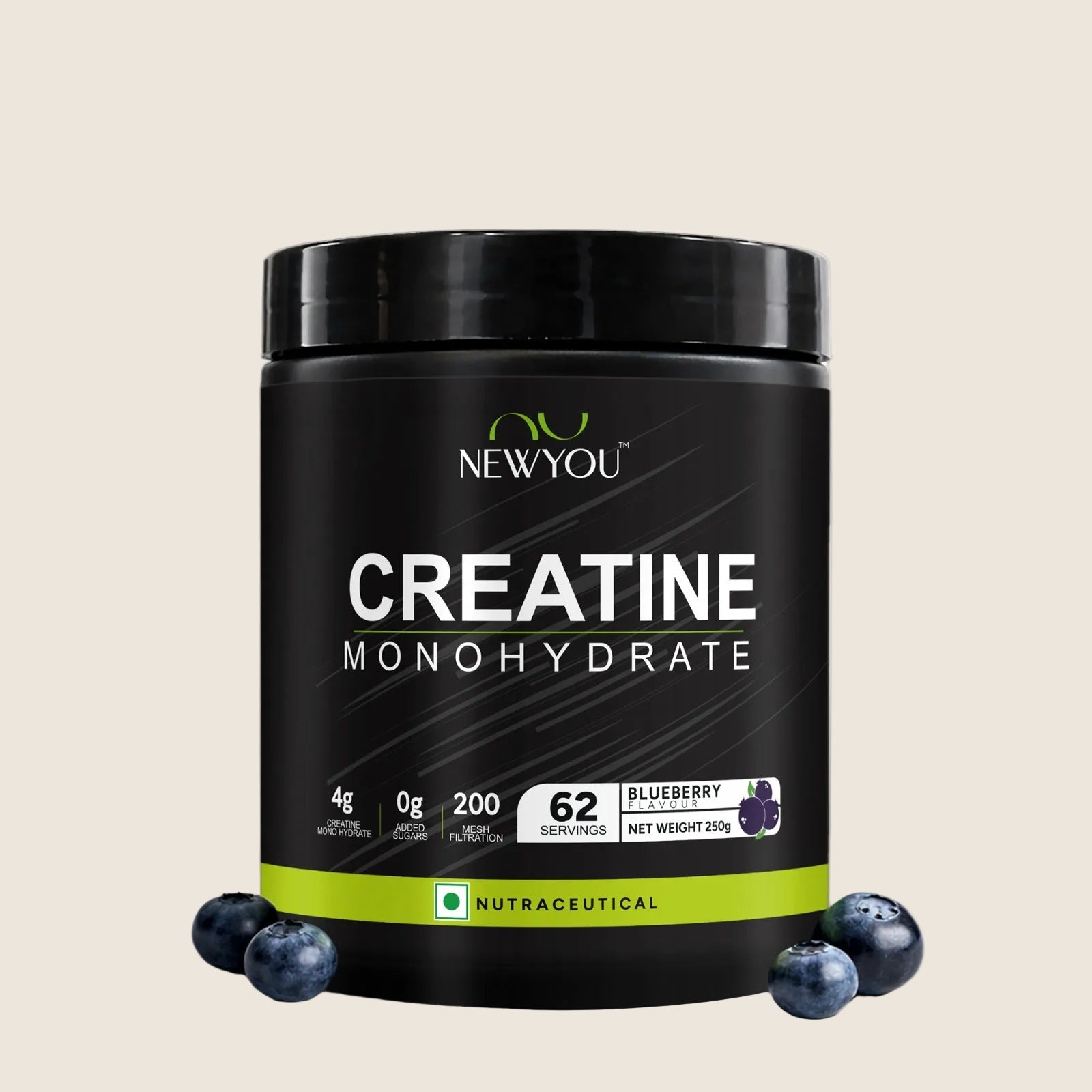 NewYou. Creatine Monohydrate • Blueberry • 250g