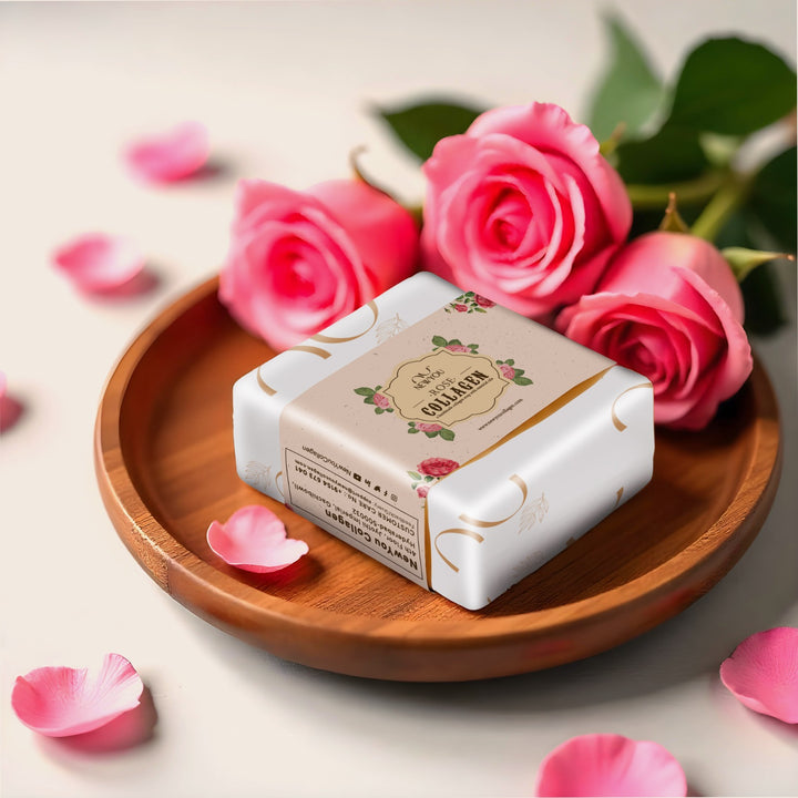 Brightening & Tightening Collagen Rose Soap